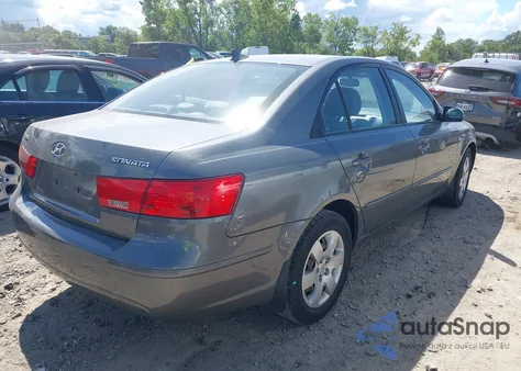 2009 Hyundai Sonata Gls from USA, damaged, VIN 5NPET46C29H431932